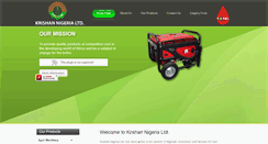 Desktop Screenshot of krishannigeria.com